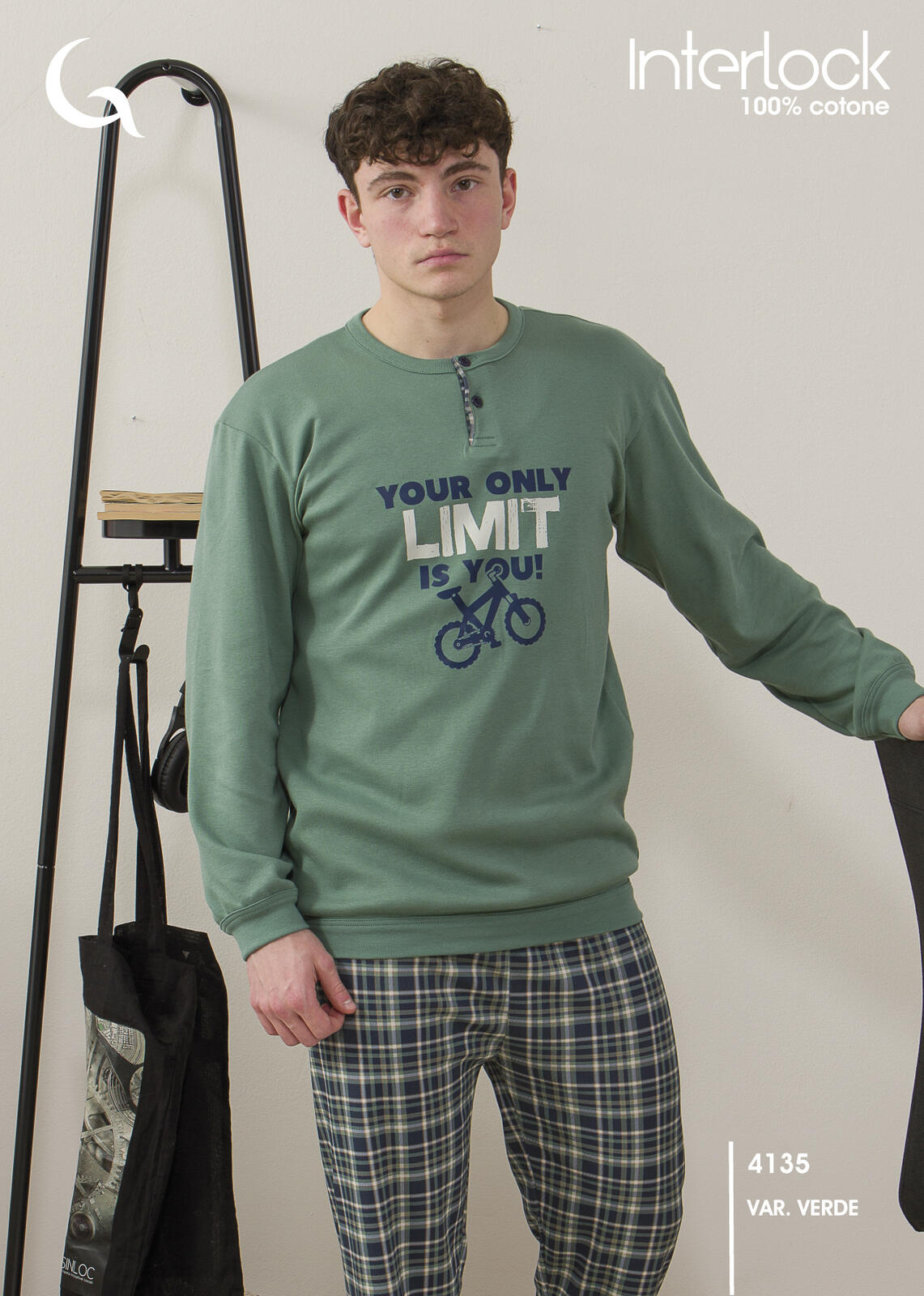 PIGIAMA RAGAZZO M/L 4135 Tellini S.r.l. Ingrosso Abbigliamento
